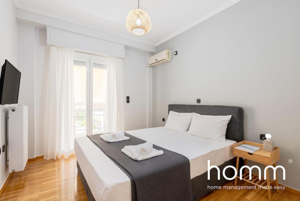 Cute Homm 2Bdr Apartment In P Faliro Thiseos Str アテネ エクステリア 写真